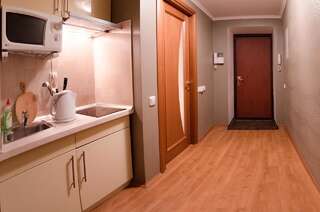 Апартаменты Hotrent Pechersk Lesy 20/22 Киев Номер с кроватью размера "king-size" и гидромассажной ванной-5